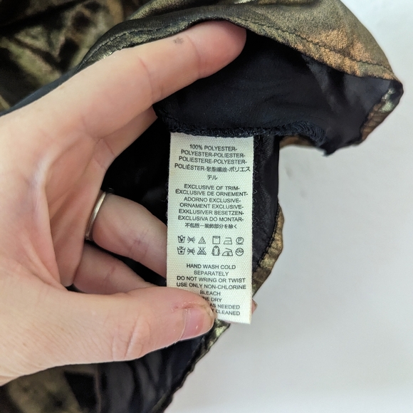 NWT Free People Twist Of Gold Mini Dress - Picture 11 of 11